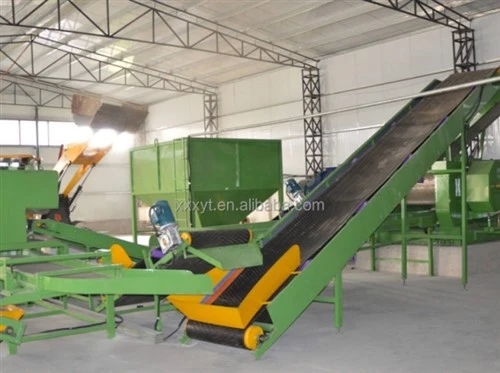 Automatický závod na recykláciu odpadových pneumatík na výrobu gumového prášku